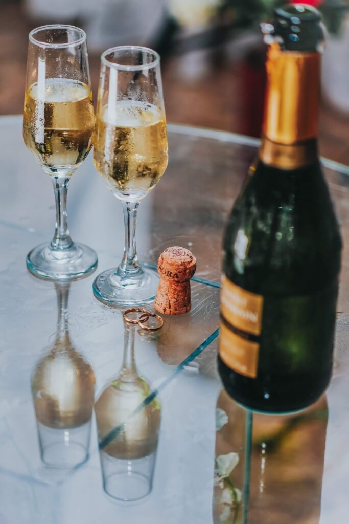 The origin of champagne goes way back, even before the Middle Ages. 