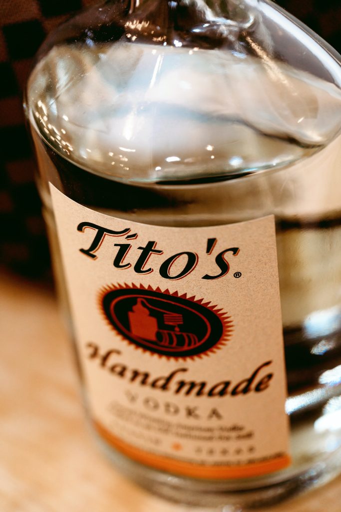 Tito's vodka is always available at our wholesale. 