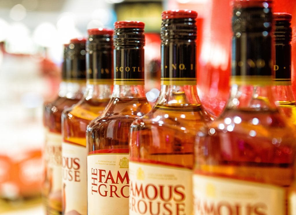 Famous Grouse Scotch Whisky has a wide assortment to choose from. 