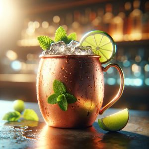 Vodka cocktails - the moscow mule