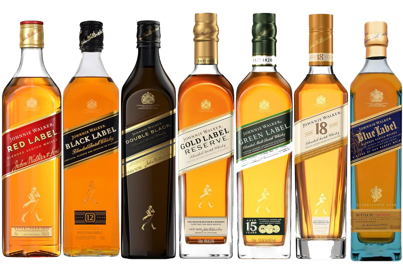 The Colours of Johnnie Walker